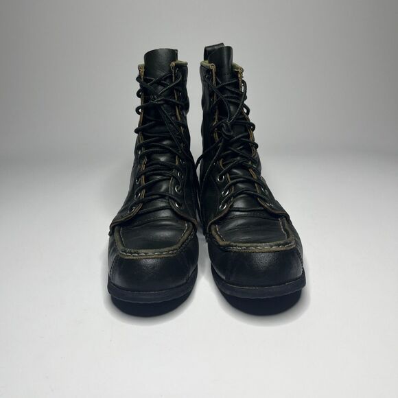 Vintage Browning Women's Lady's Featherweights Black Leather Boots 9A - Picture 2 of 16